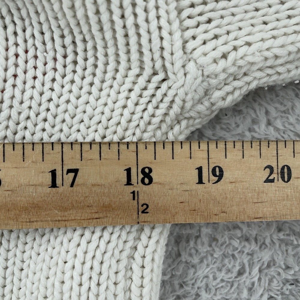 Vintage Spice of Life Cardigan Sweater Womens Small Knit Abstract Geometric‎ 80s - Picture 6 of 9